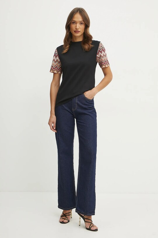 Футболка Missoni DS25SL01.BJ00N7 чёрный SS25