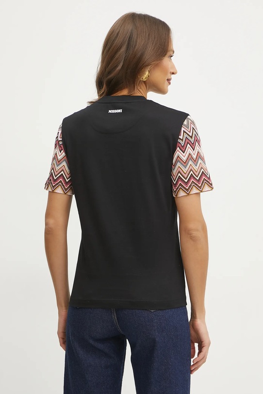 Îmbrăcăminte Missoni tricou DS25SL01.BJ00N7 negru