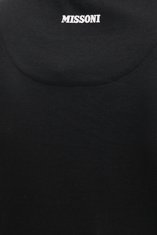 Missoni tricou DS25SL01.BJ00N7 negru