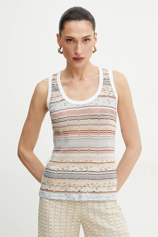 Топ Missoni slim белый DS25SK0G.BJ00N5