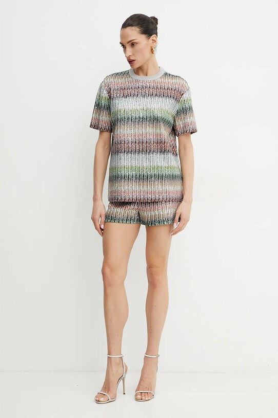 Missoni bluzka DS25SL04.BC0051 szary SS25
