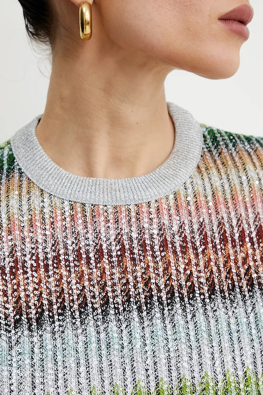 Missoni bluzka DS25SL04.BC0051 szary