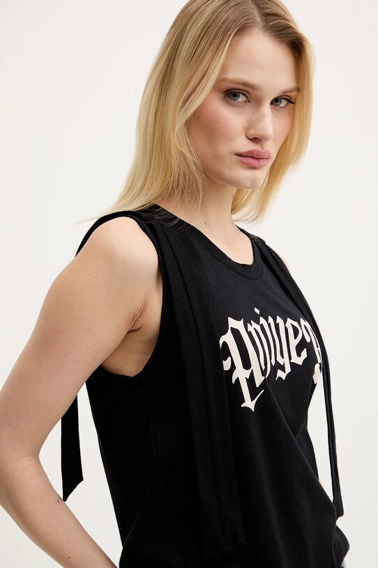 Aniye By top din bumbac negru 185652