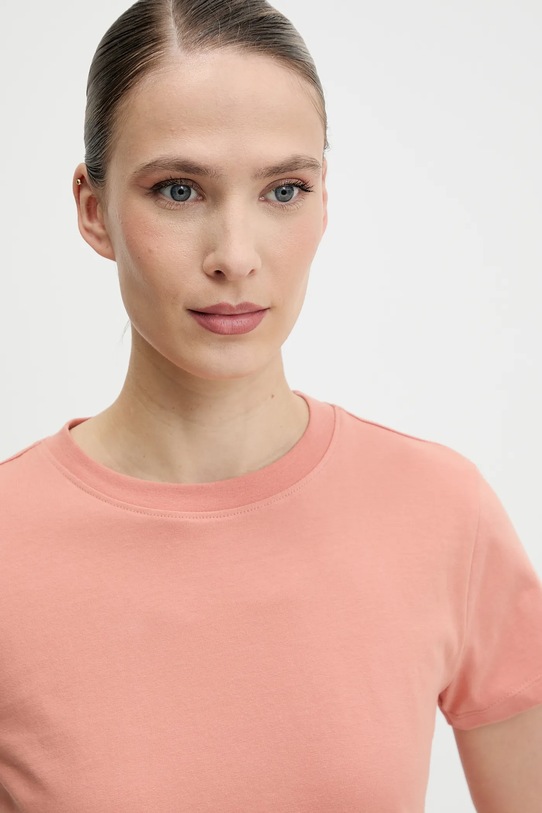 Хлопковая футболка Didriksons INGARÖ оранжевый 505082