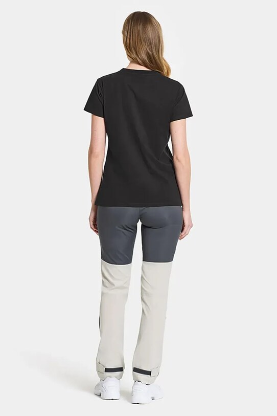 Îmbrăcăminte Didriksons tricou din bumbac INGARÖ 505082 negru