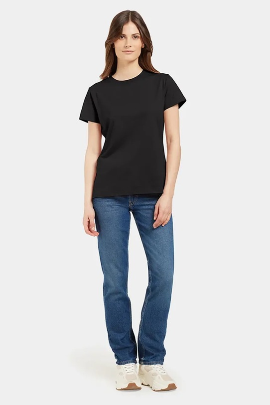 Didriksons t-shirt bawełniany INGARÖ 505082 czarny