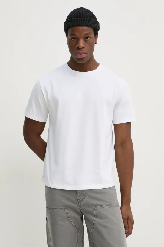 Levi's t-shirt in cotone TABOR TEE rilassato bianco 001HI