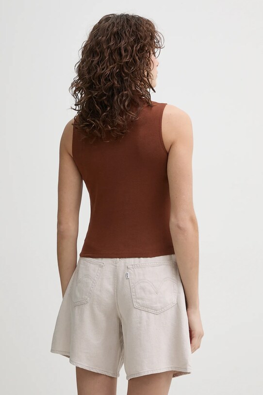 Îmbrăcăminte Levi's top EFFORTLESS TANK 001J9 maro