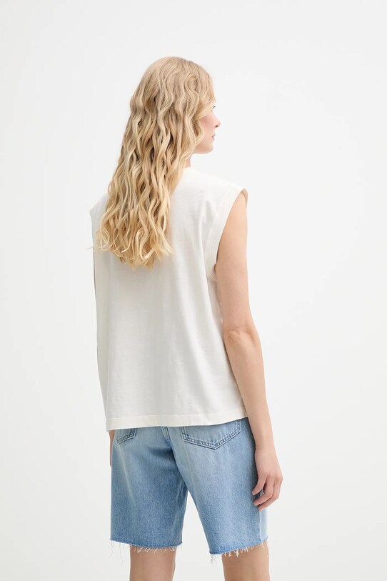 Îmbrăcăminte Levi's top din bumbac GR BOXY TANK 001MW bej
