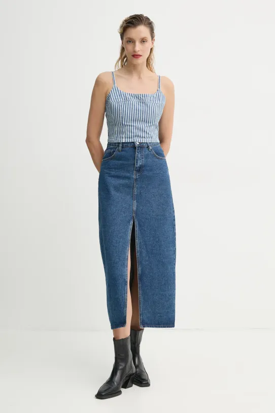 Džínsový top Levi's JADINE DENIM CAMI TANK 001SD béžová SS25