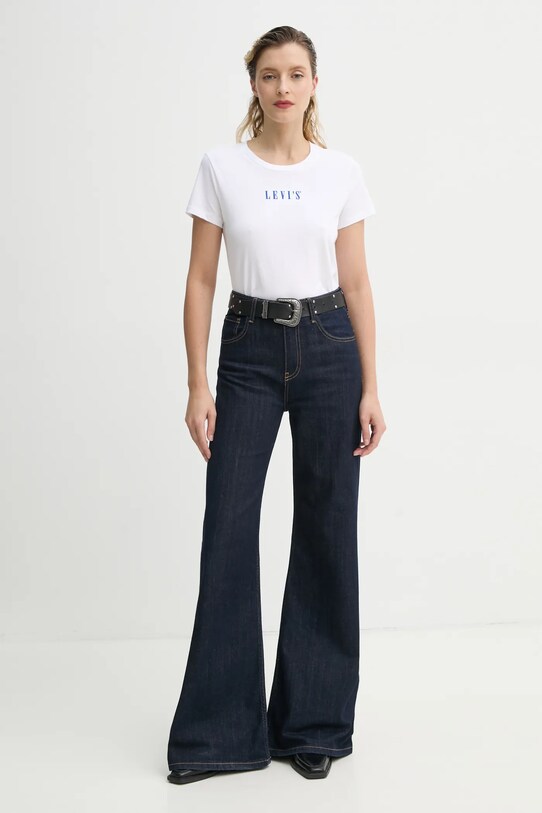 Bavlnené tričko Levi's THE PERFECT TEE 17369. biela SS25