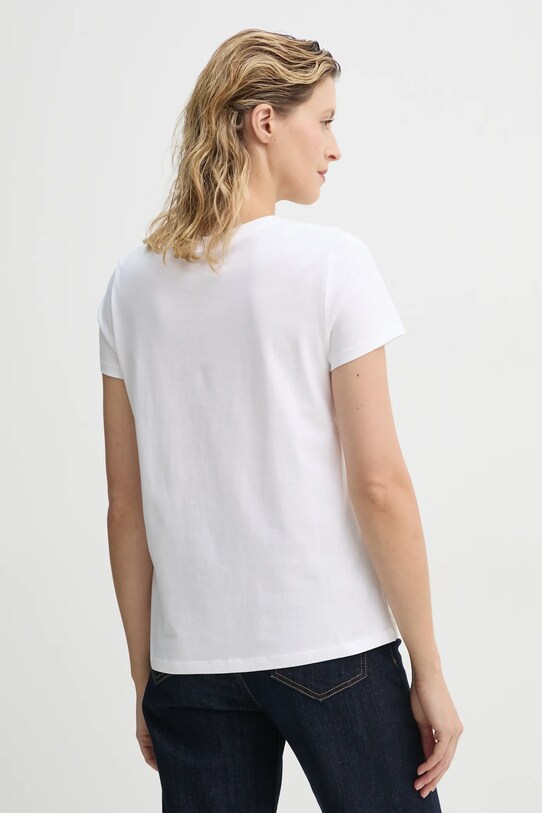 Oblečenie Bavlnené tričko Levi's THE PERFECT TEE 17369. biela