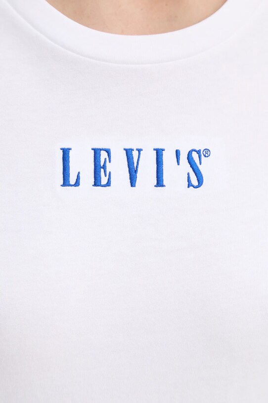 Bavlnené tričko Levi's THE PERFECT TEE 17369. biela
