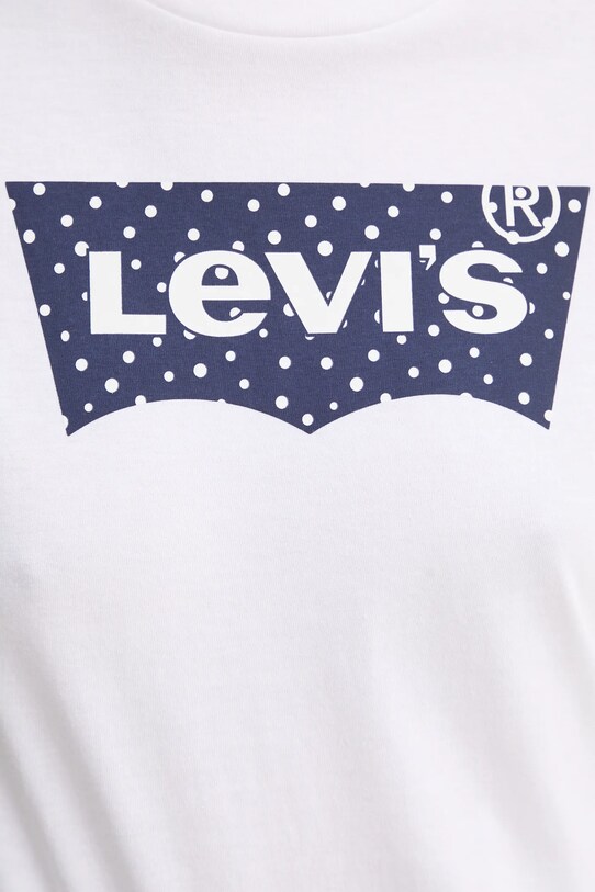 Bavlnené tričko Levi's THE PERFECT TEE 17369. biela