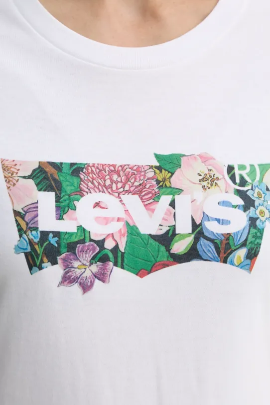 Levi's t-shirt in cotone THE PERFECT TEE 17369. bianco