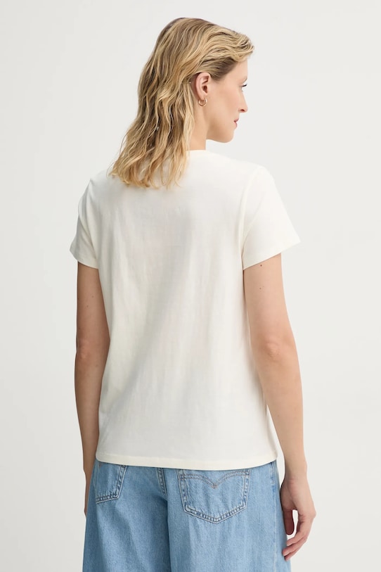 Îmbrăcăminte Levi's tricou din bumbac THE PERFECT TEE 17369. bej