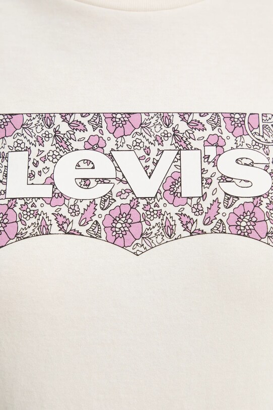 Levi's tricou din bumbac THE PERFECT TEE 17369. bej