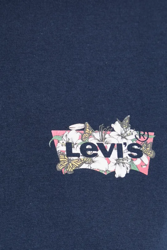 Levi's t-shirt in cotone THE PERFECT TEE 17369. blu navy