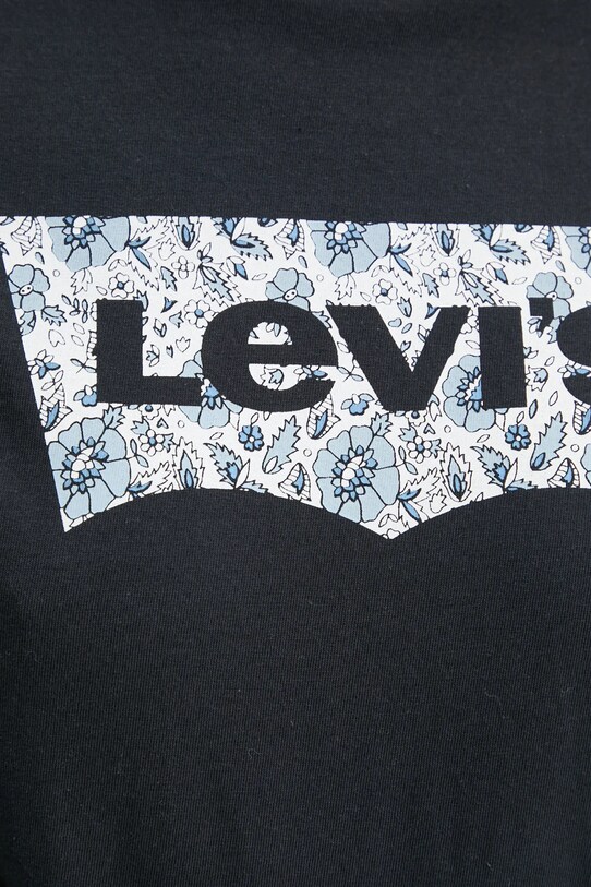 Bavlnené tričko Levi's THE PERFECT TEE 17369. čierna