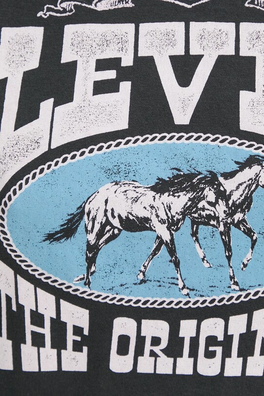 Pamučna majica Levi's THE PERFECT TEE 17369. crna