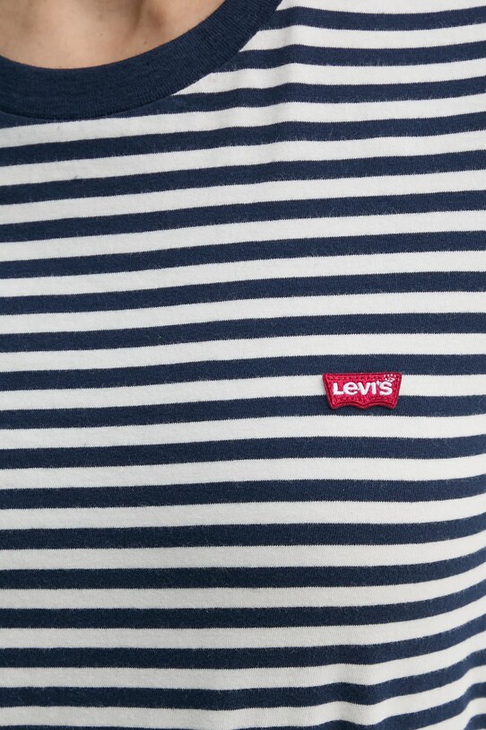 Levi's tricou din bumbac LSE_PERFECT TEE A3116 bleumarin