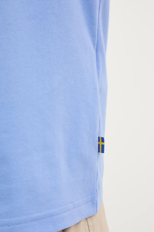 Fjallraven sportos póló Walk With Nature F14600171 kék