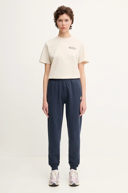 Μπλουζάκι Fjallraven Heavy Classic F14600188 μπεζ