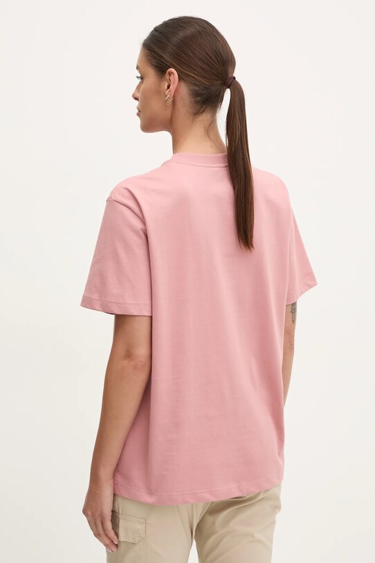 Odzież Fjallraven t-shirt Heavy Classic F14600188 różowy