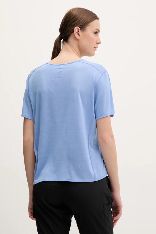 Ruházat Fjallraven sportos póló Abisko Lite F14600203 kék