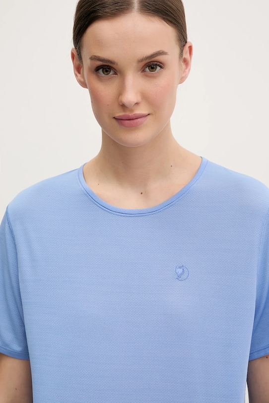 Fjallraven sportos póló Abisko Lite kék F14600203