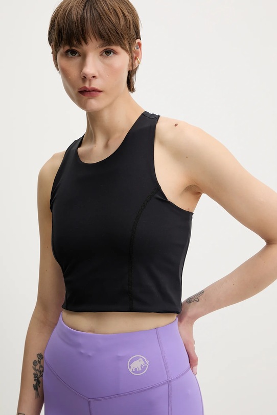 Mammut top sportowy Massone czarny 1017.06480