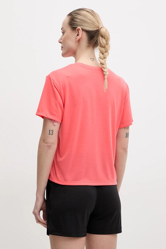 Îmbrăcăminte Jack Wolfskin tricou sport Vonnan Crop A63932 roz