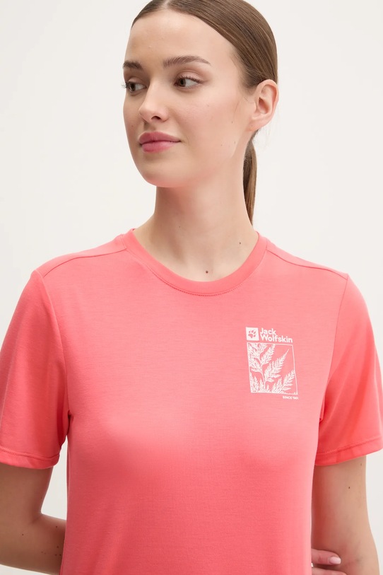 Jack Wolfskin tricou sport Vonnan Graphic portocaliu A63953