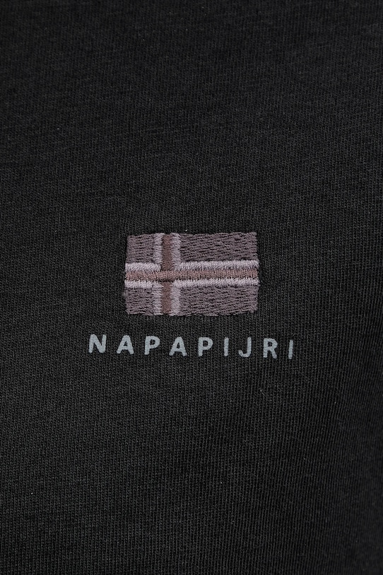 Napapijri tricou din bumbac S-Nina NP0A4H879411 negru
