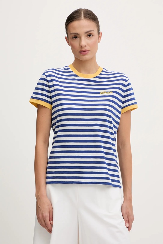 Памучна тениска Napapijri S-Baie стандартна бял NP0A4ILBSA91