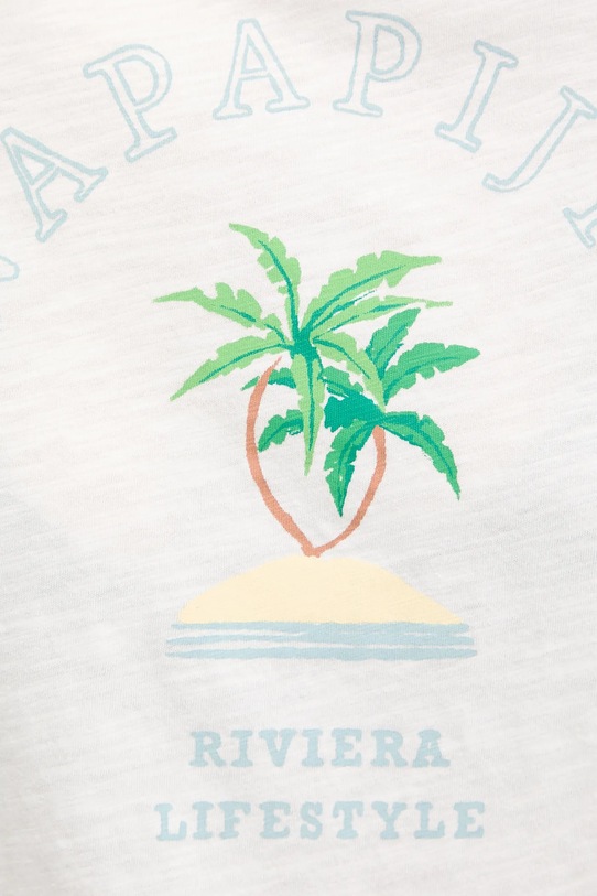 Napapijri tricou din bumbac S-Fete NP0A4IFX2061 bej