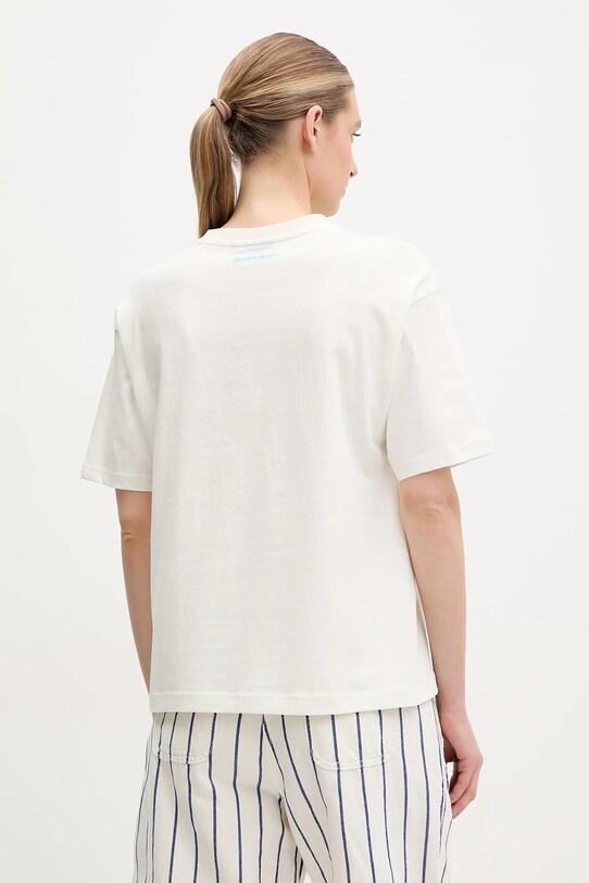 Îmbrăcăminte Napapijri tricou din bumbac S-Nice NP0A4IG42061 alb