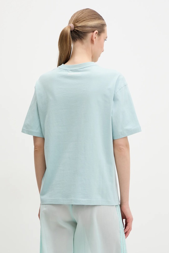 Oblečenie Bavlnené tričko Napapijri S-Nice NP0A4IG4G1W1 tyrkysová