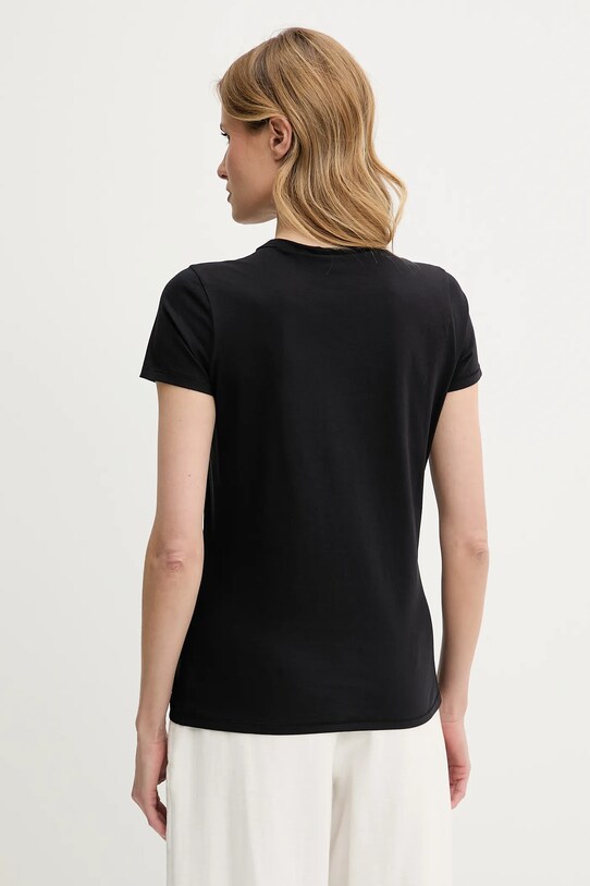 Памучна тениска BOSS Orange 50541343 черен SS25