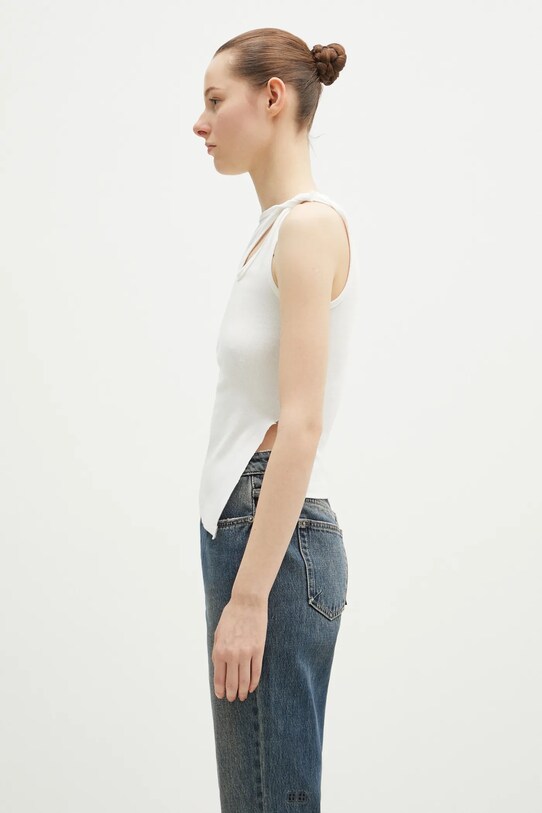 Топ KSUBI Twisted Tank WPS25SI005 белый SS25