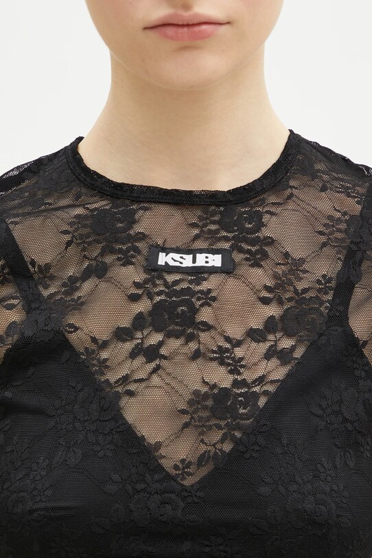 KSUBI top Slim czarny WPS25FT003