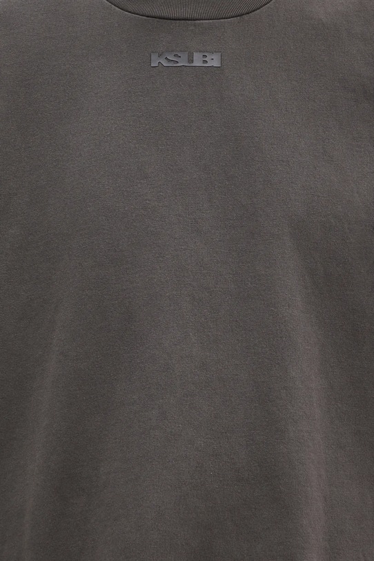 Памучна тениска KSUBI Sott Boyfriend сив WPS25TE010