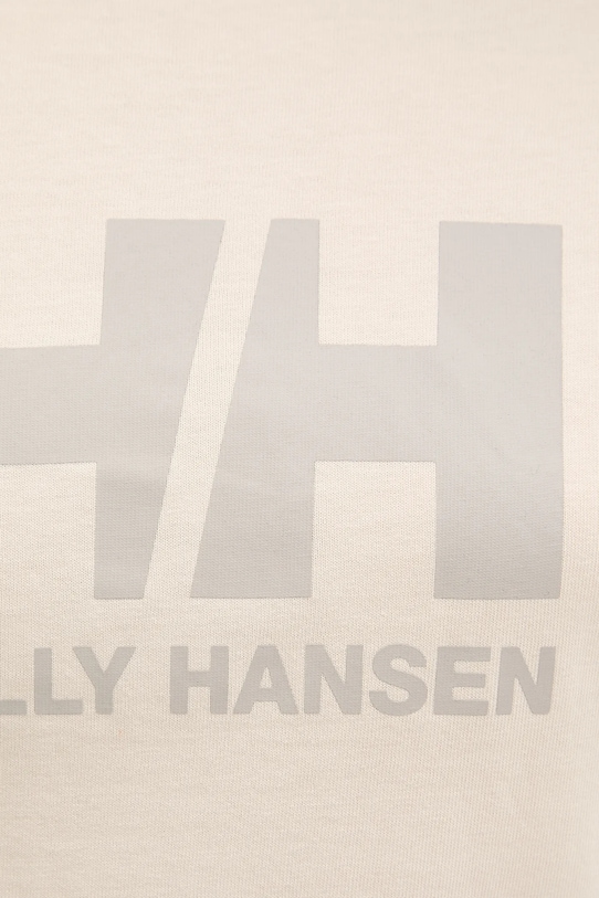 Helly Hansen t-shirt bawełniany HH LOGO 54593 beżowy
