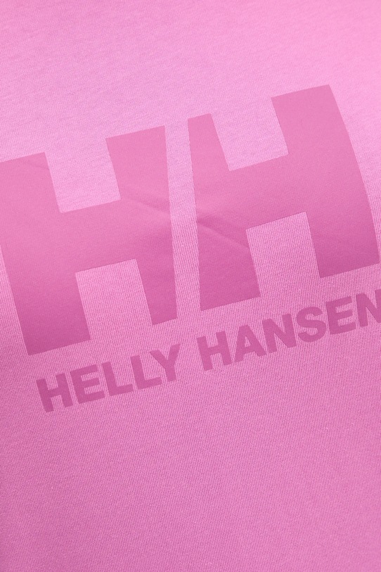 Helly Hansen tricou din bumbac HH LOGO 54593 violet