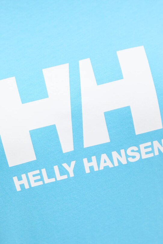 Helly Hansen tricou din bumbac HH LOGO 54593 albastru