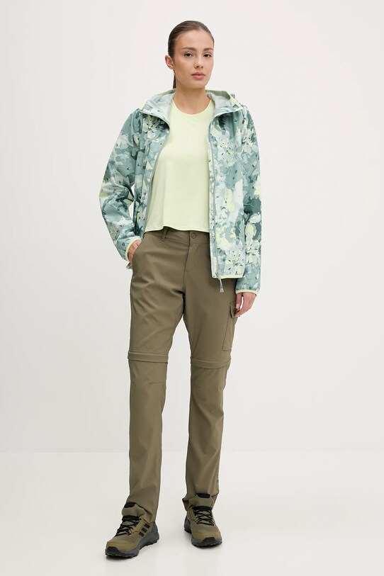 Sportovní top Helly Hansen Ocean Cropped 34269. zelená SS25