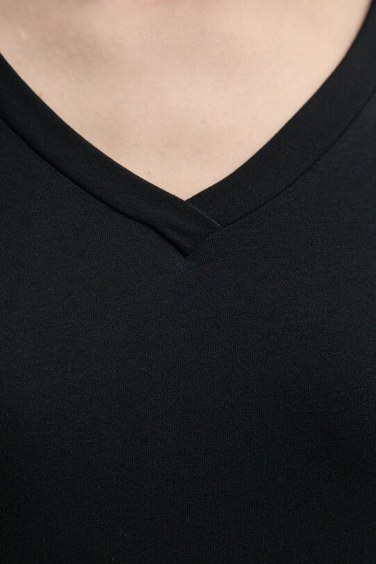 United Colors of Benetton tricou 3ZQM3M078 negru