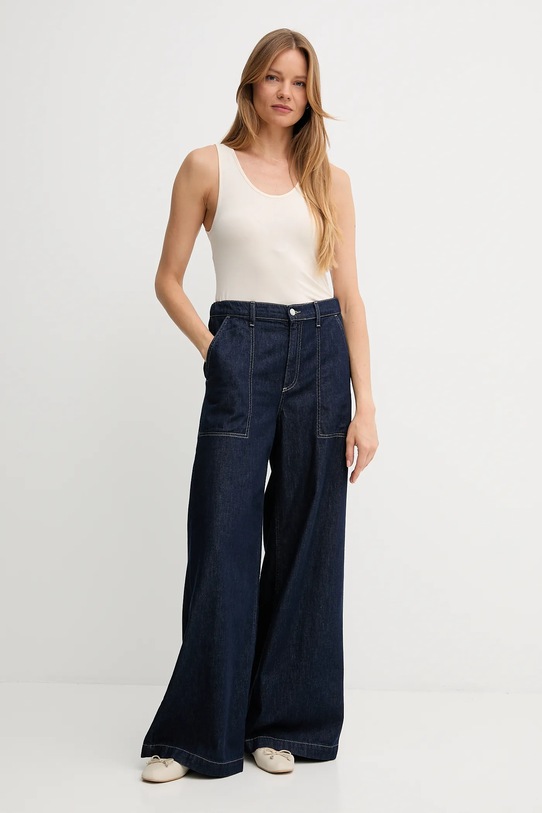 United Colors of Benetton top 3OVL1H00C beżowy AW25