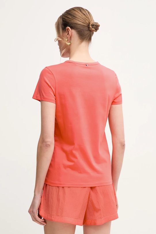 Ruházat BOSS pamut póló 50537598 narancssárga