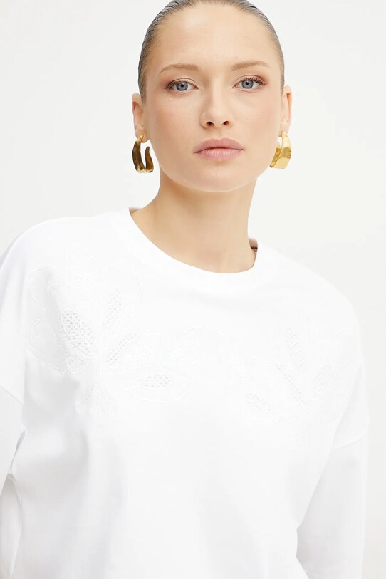 BOSS tricou din bumbac alb 50541328